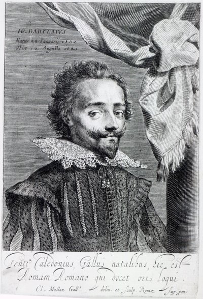 John Barclay, c.1623 by Claude Mellan